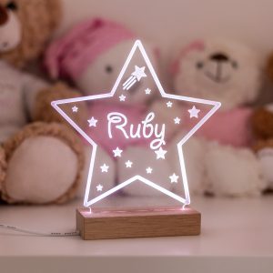 Personalised Star Night Light