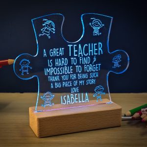 Teacher Thank You Personalised Desk Light