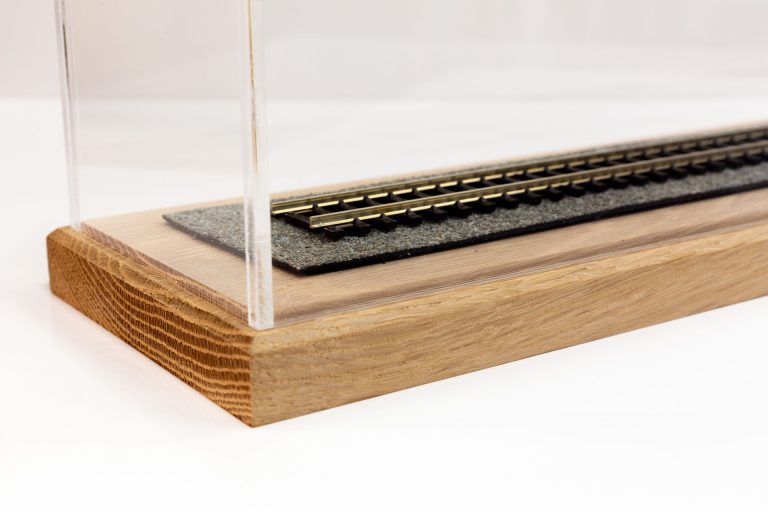 OO Gauge Model Train Display Case
