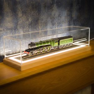 Illuminated OO Gauge / HO Gauge Model Train Display Case