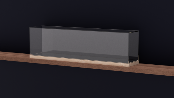 Bespoke Order - 800mm w x 150mm deep x 200mm Display Case