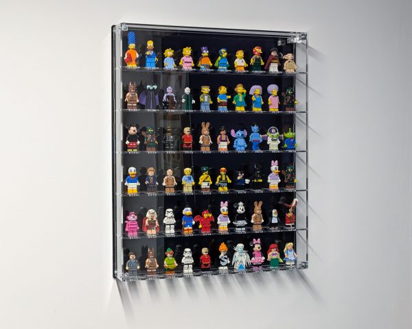 Minifigure Wall Mount Display Case