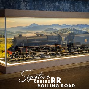 Signature Series O Gauge Rolling Road Illuminated Model Display Case