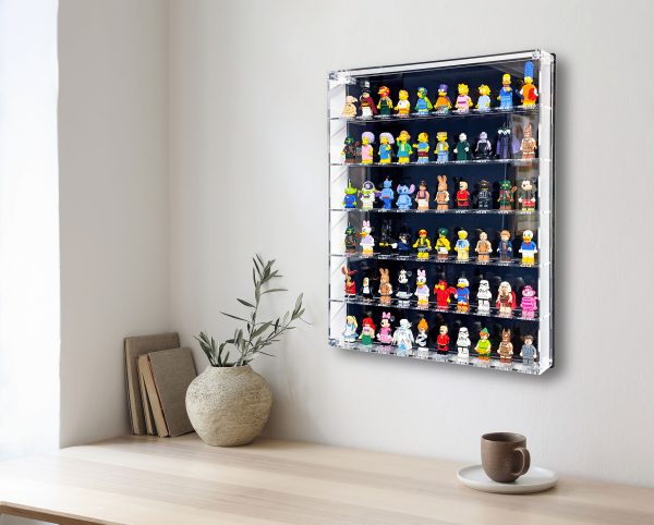 Minifigure Wall Mount Display Case